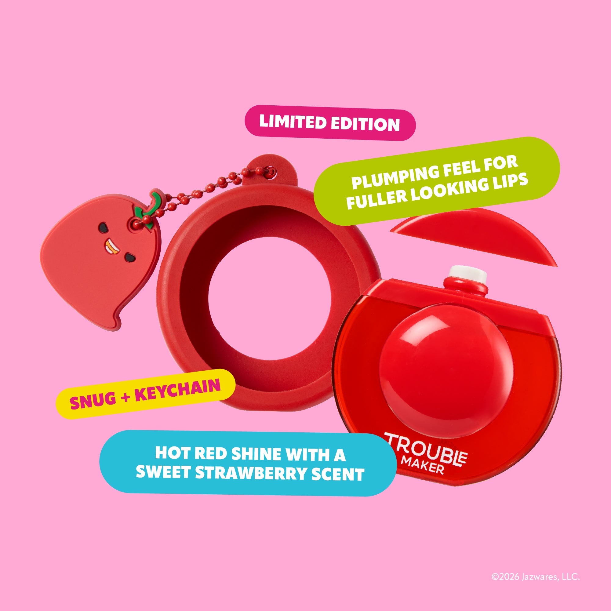 Christo the Chilli Plumping Red Bubble Trouble with Snug
