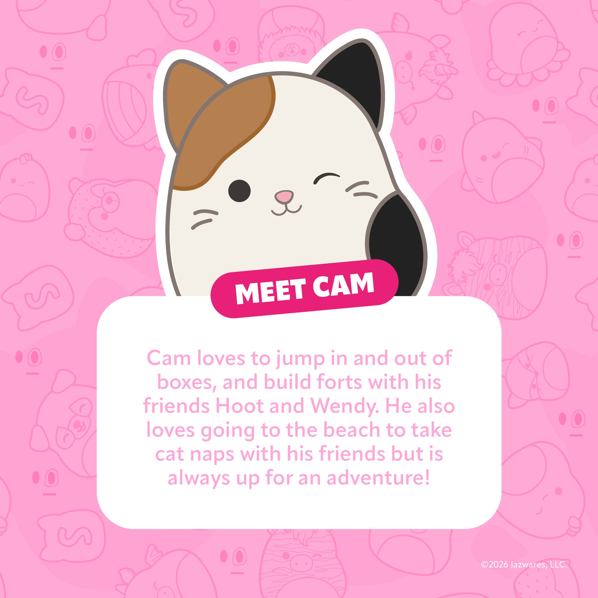 Cam the Cat Fluffy Neutrals Palette