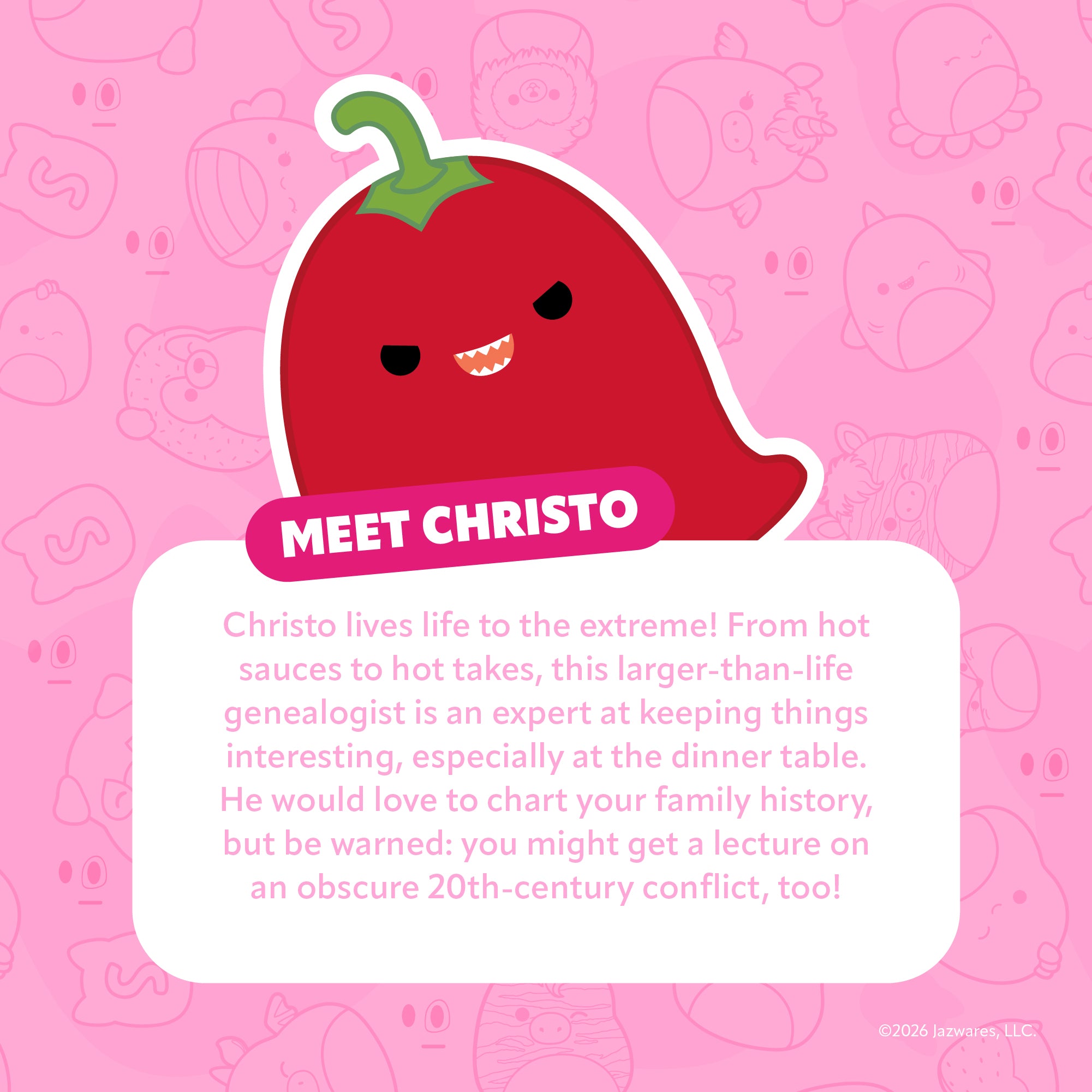 Christo the Chilli Plumping Red Bubble Trouble with Snug