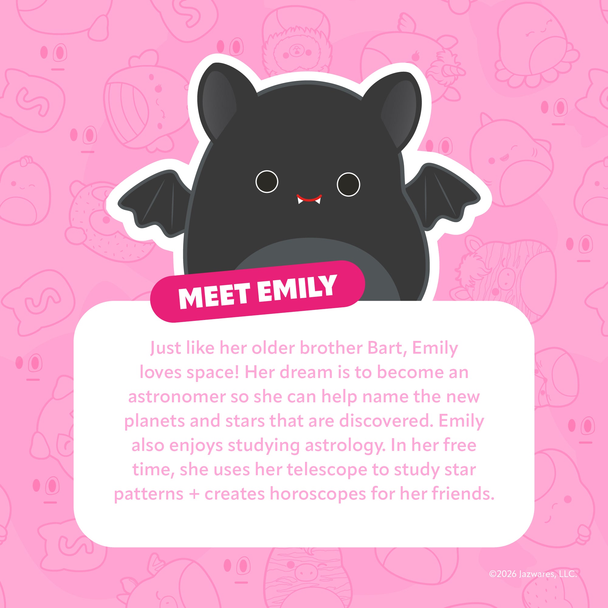 Emily the Bat Fluffy Smokey Palette