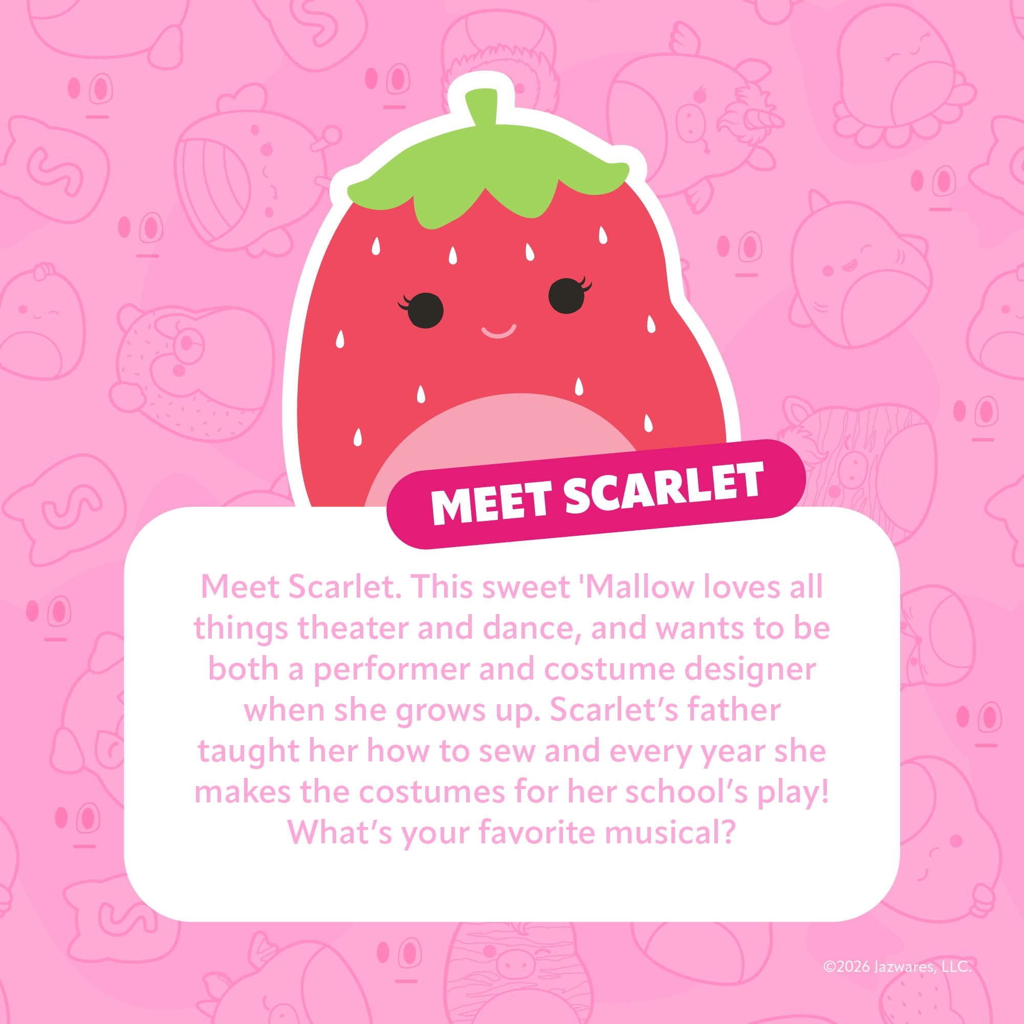 Scarlet the Strawberry Make Space Setting Mist with Snug