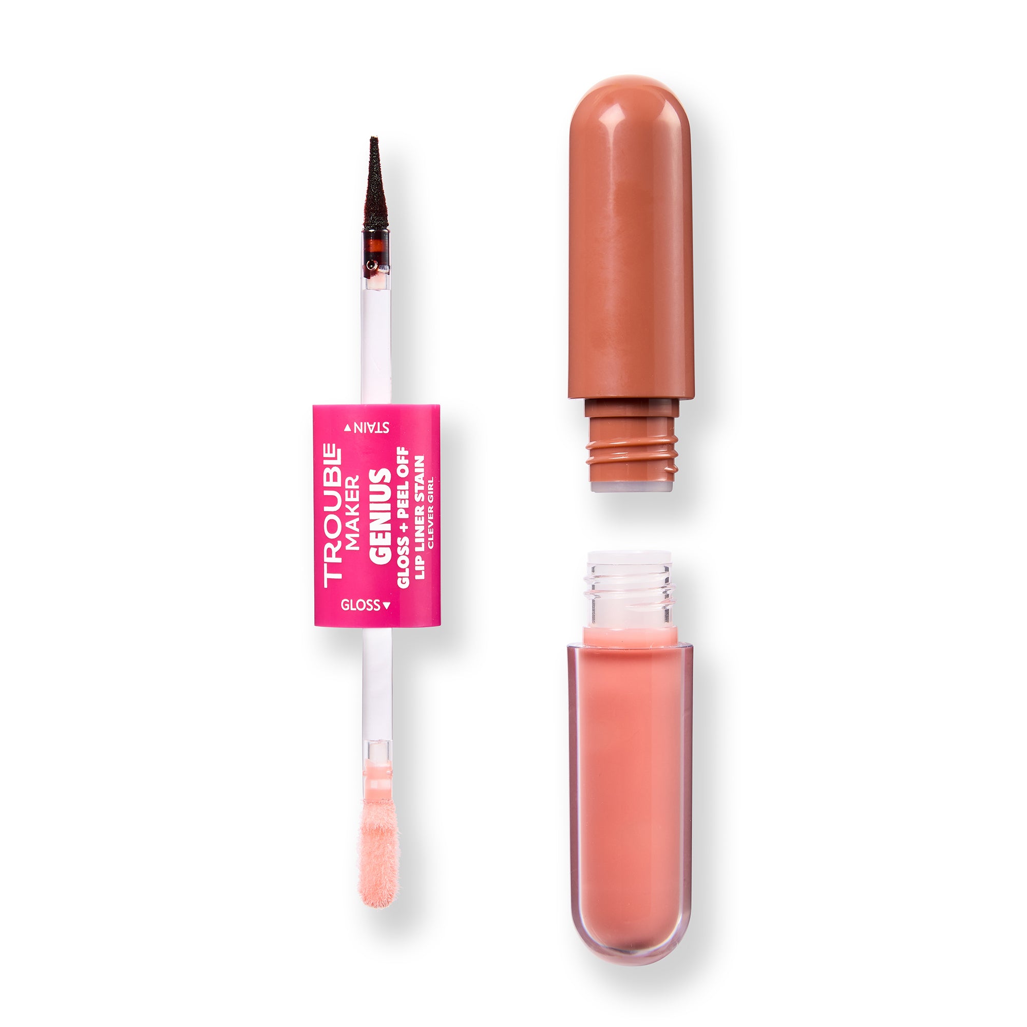 Genius Duo Peel-off Lip Stain and Gloss