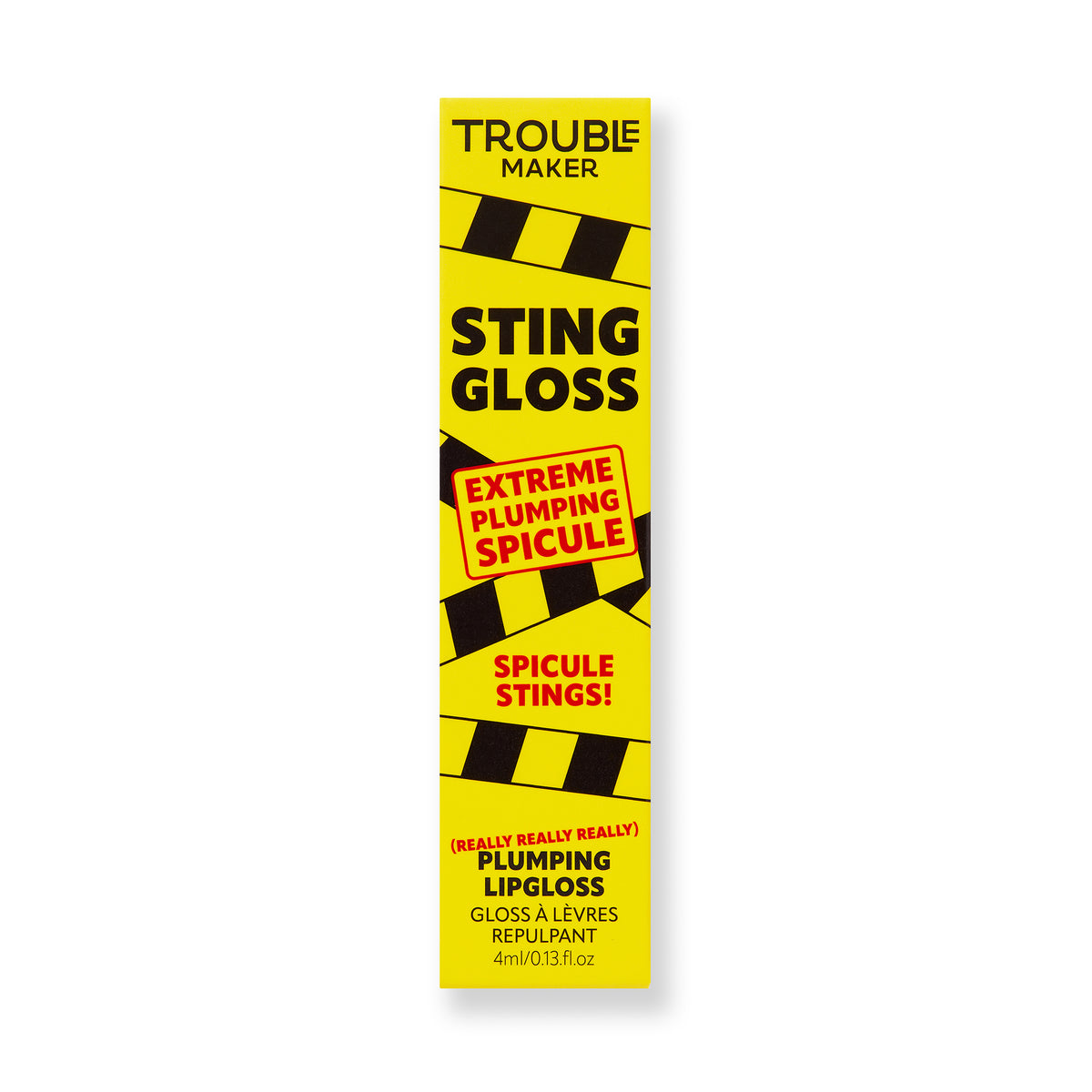 Sting Gloss Extreme Plumping Spicule Lipgloss Clear