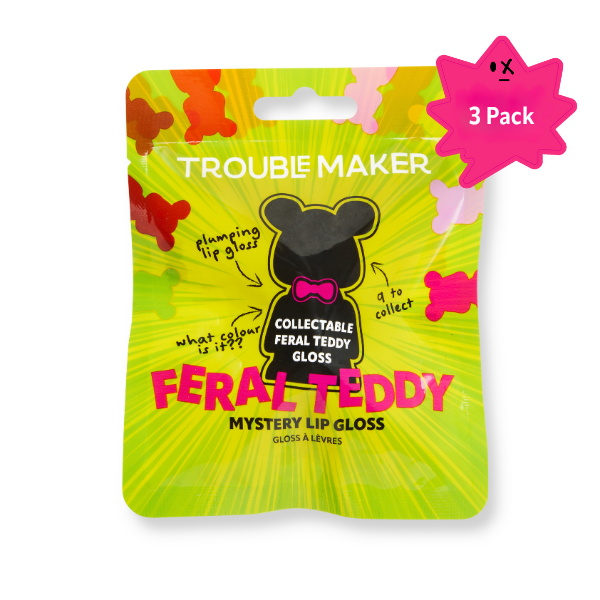 Feral Teddy Mystery Plumping Lip Gloss