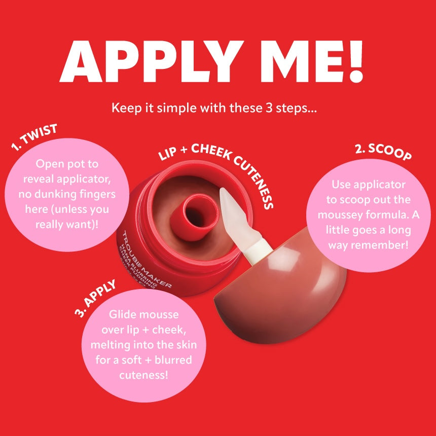 Little Pudding Blurring Lip & Cheek Mousse