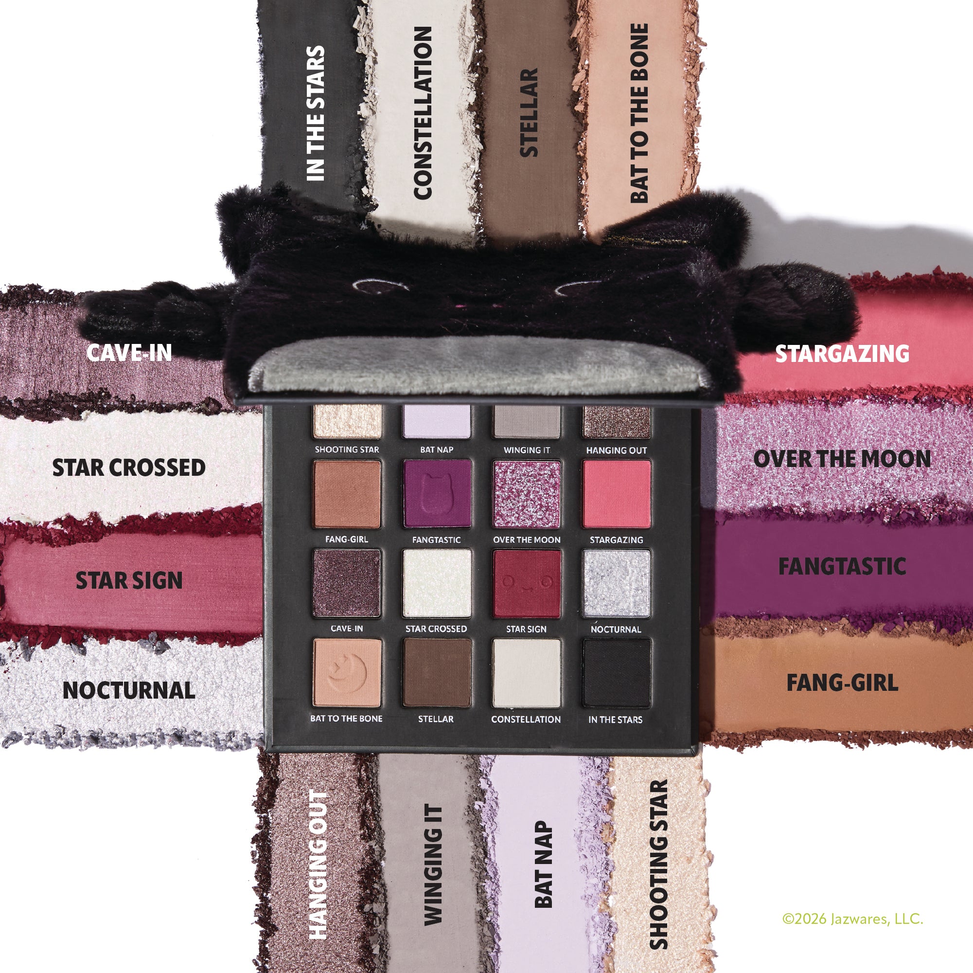 Emily the Bat Fluffy Smokey Palette