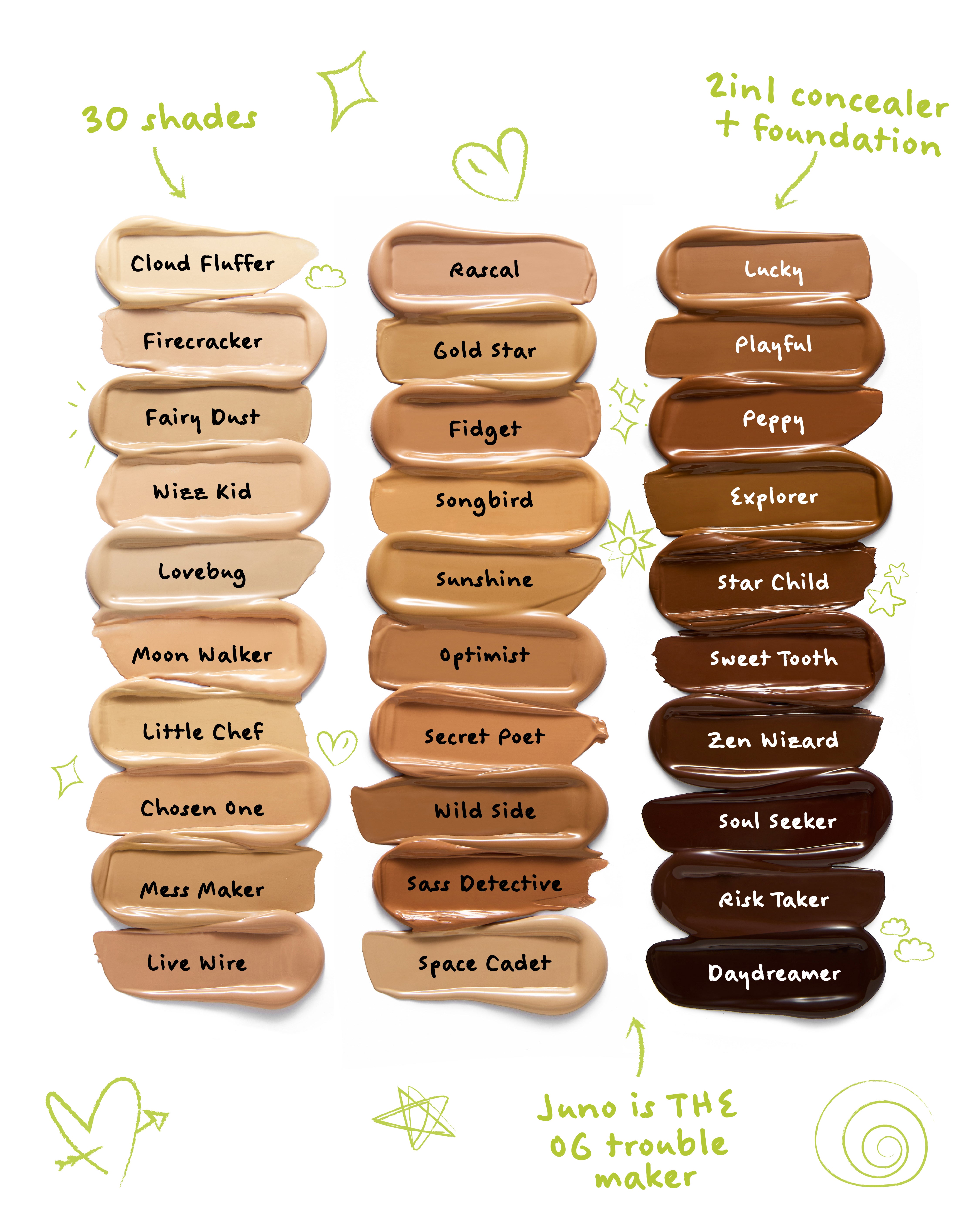 Juno Full Coverage Matte Foundation