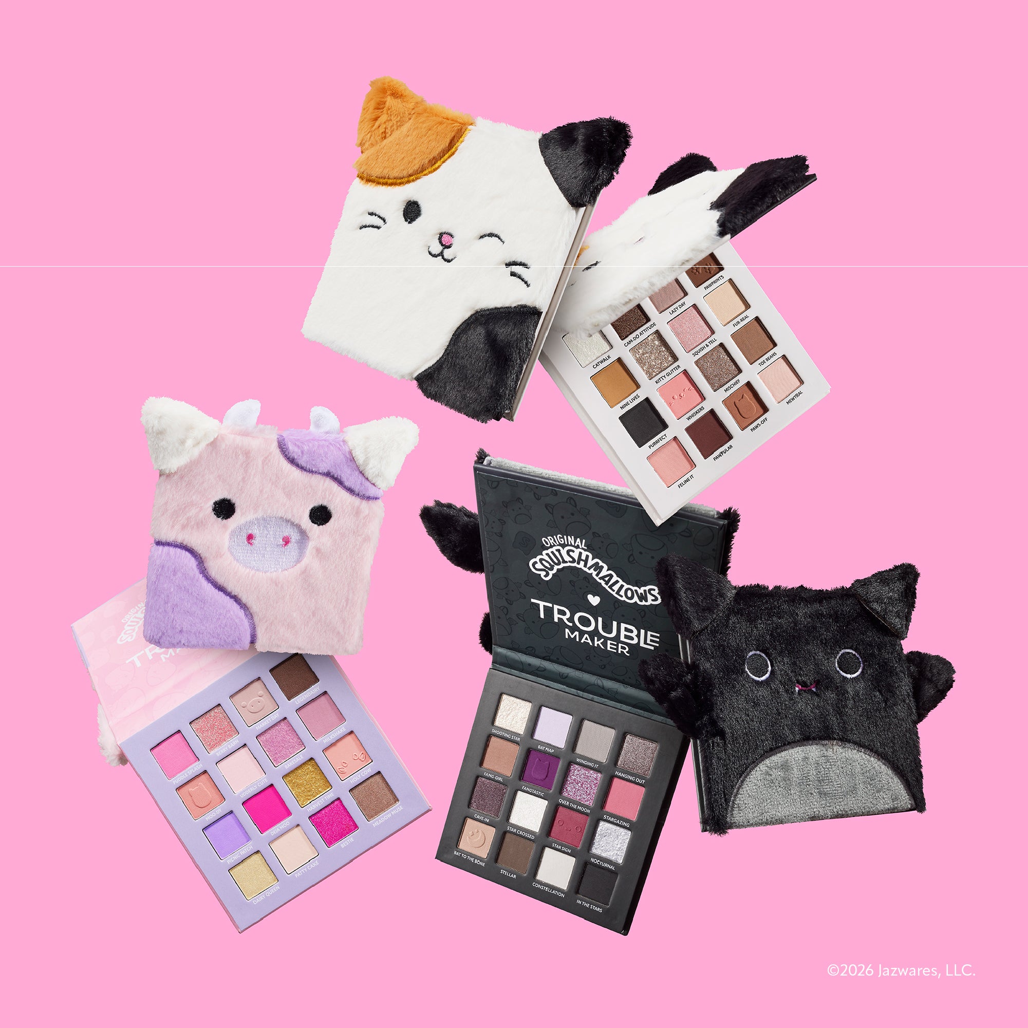 Cam the Cat Fluffy Neutrals Palette