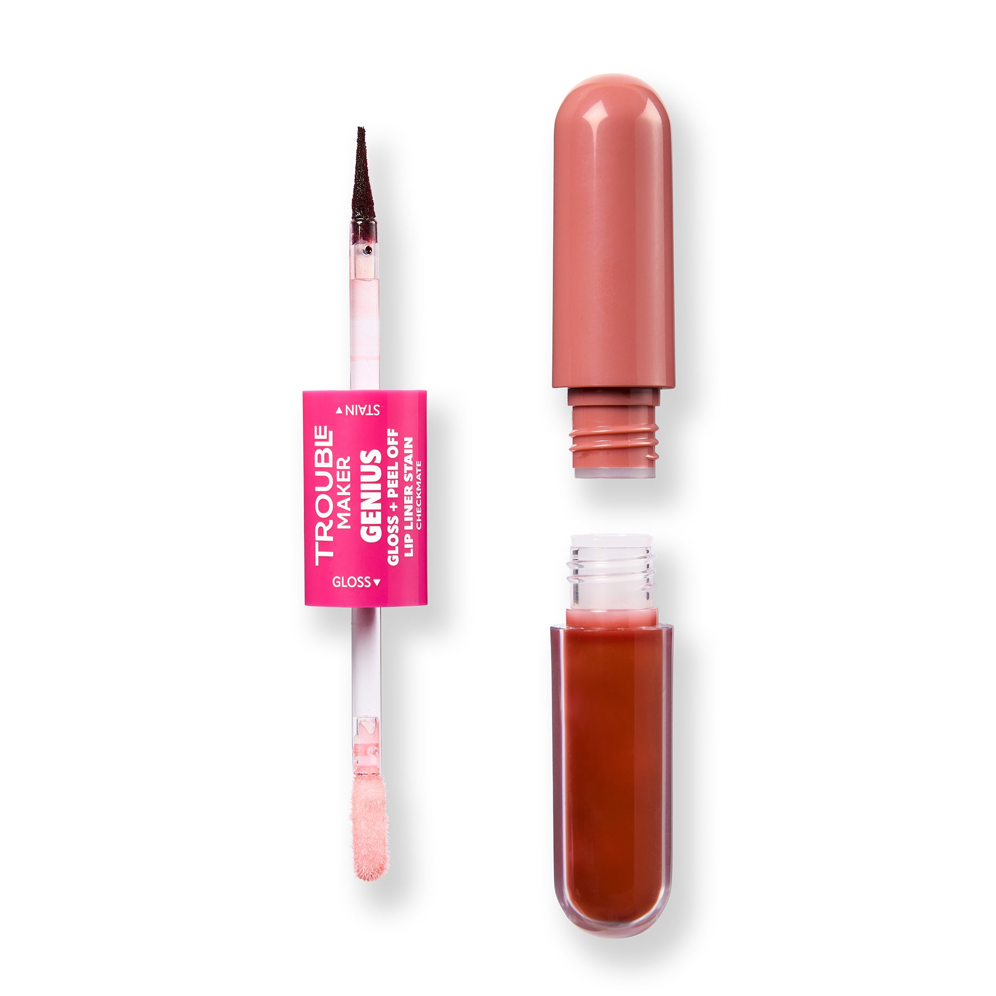 Genius Duo Peel-off Lip Stain and Gloss