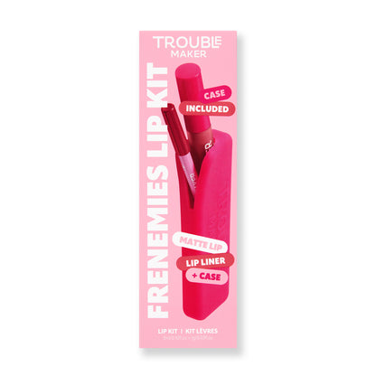 Frenemies Lip Kit - Matte Liquid Lip Stick + Liner