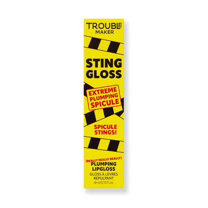 Sting Gloss Extreme Plumping Spicule Lipgloss Clear
