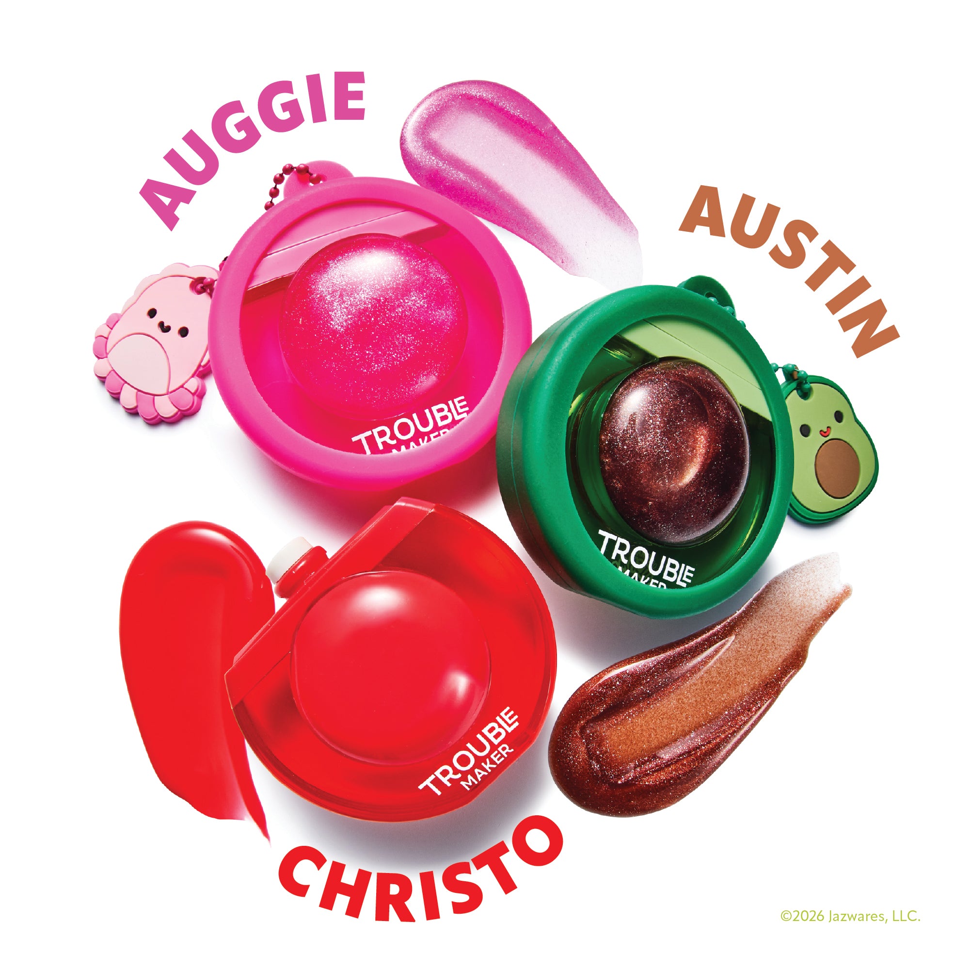 Austin the Avocado Brown Bubble Trouble with Snug