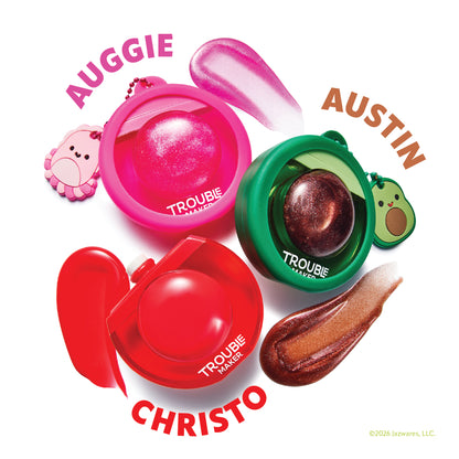 Austin the Avocado Brown Bubble Trouble with Snug