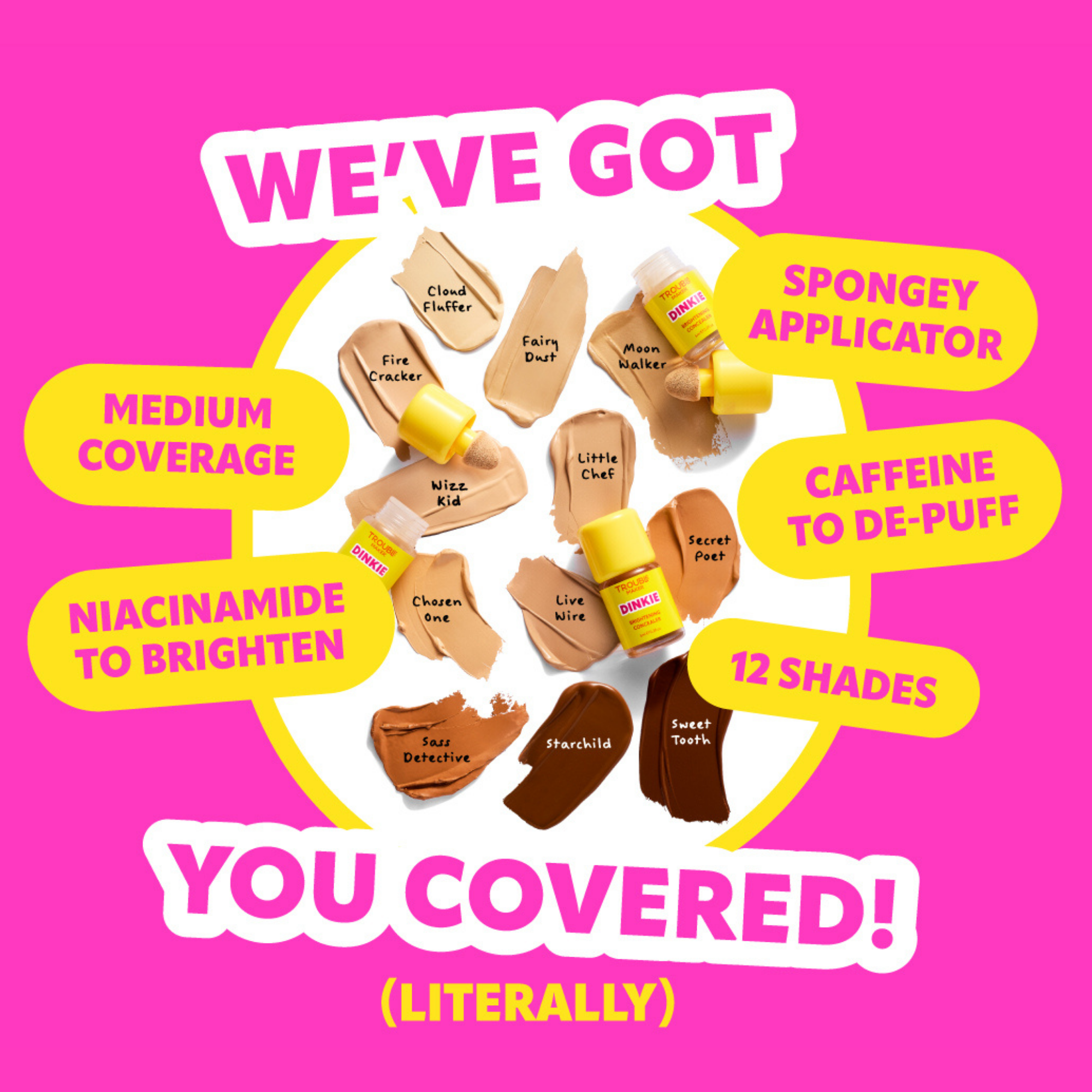 Dinkie Brightening and Correcting Concealer