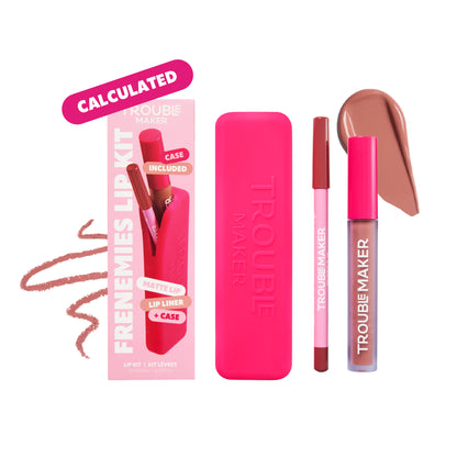 Frenemies Lip Kit - Matte Liquid Lip Stick + Liner
