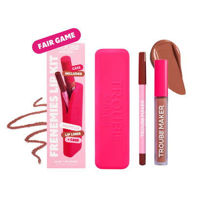 Frenemies Lip Kit - Matte Liquid Lip Stick + Liner