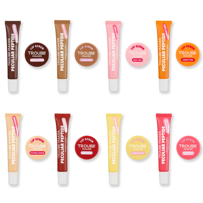 Mystery Slice Cake Lip Scrub and Peptide Balm